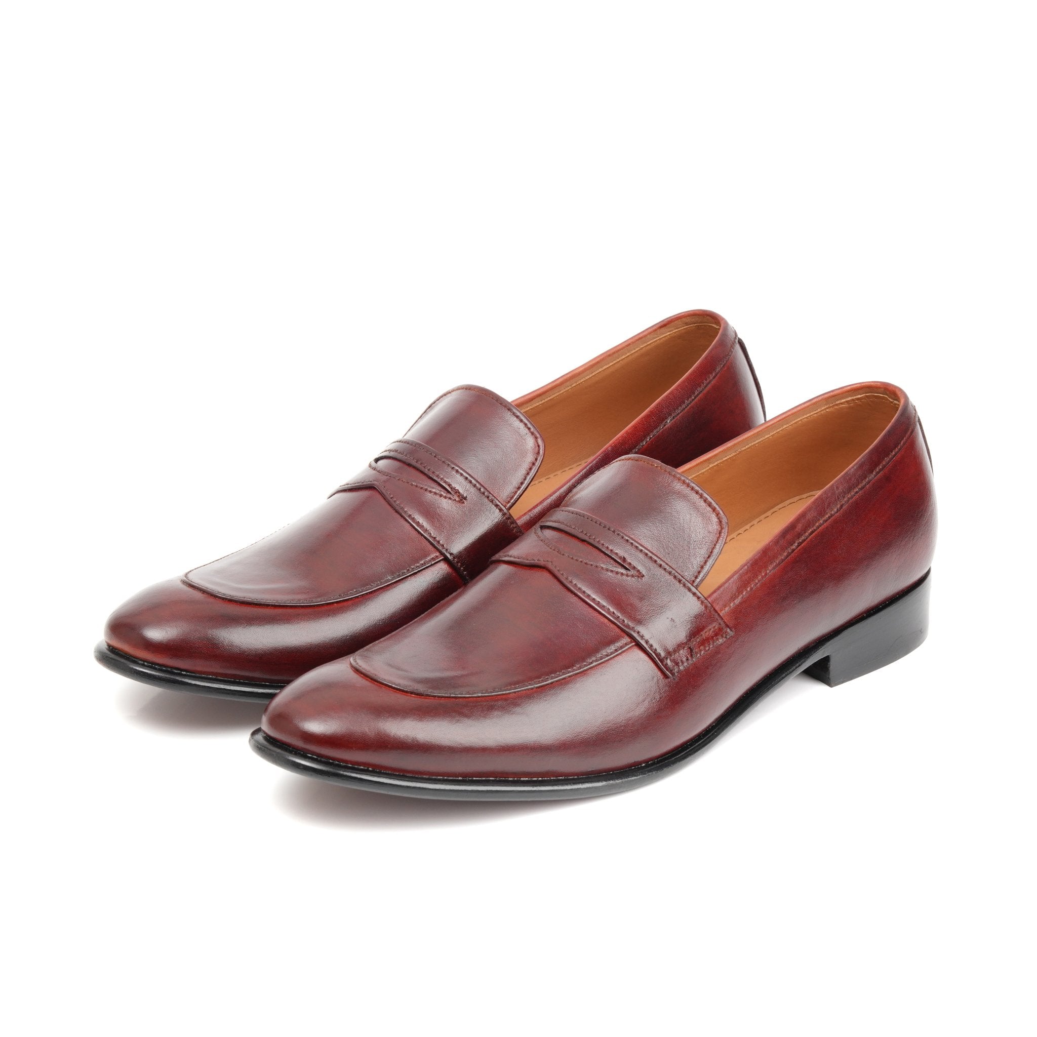 Oxblood penny hot sale loafers